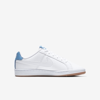 Nike Court Royale - Sneakers - Hvide/Blå/LyseBrune | DK-20036
